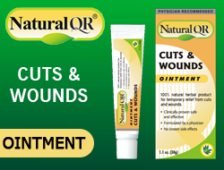 NaturalQR Cuts &Wounds Ointment